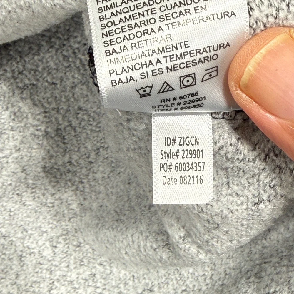 Tommy Bahama Pullover Mens Large‎ Gray Long Sleeve Cotton Blend Crew Neck 229901